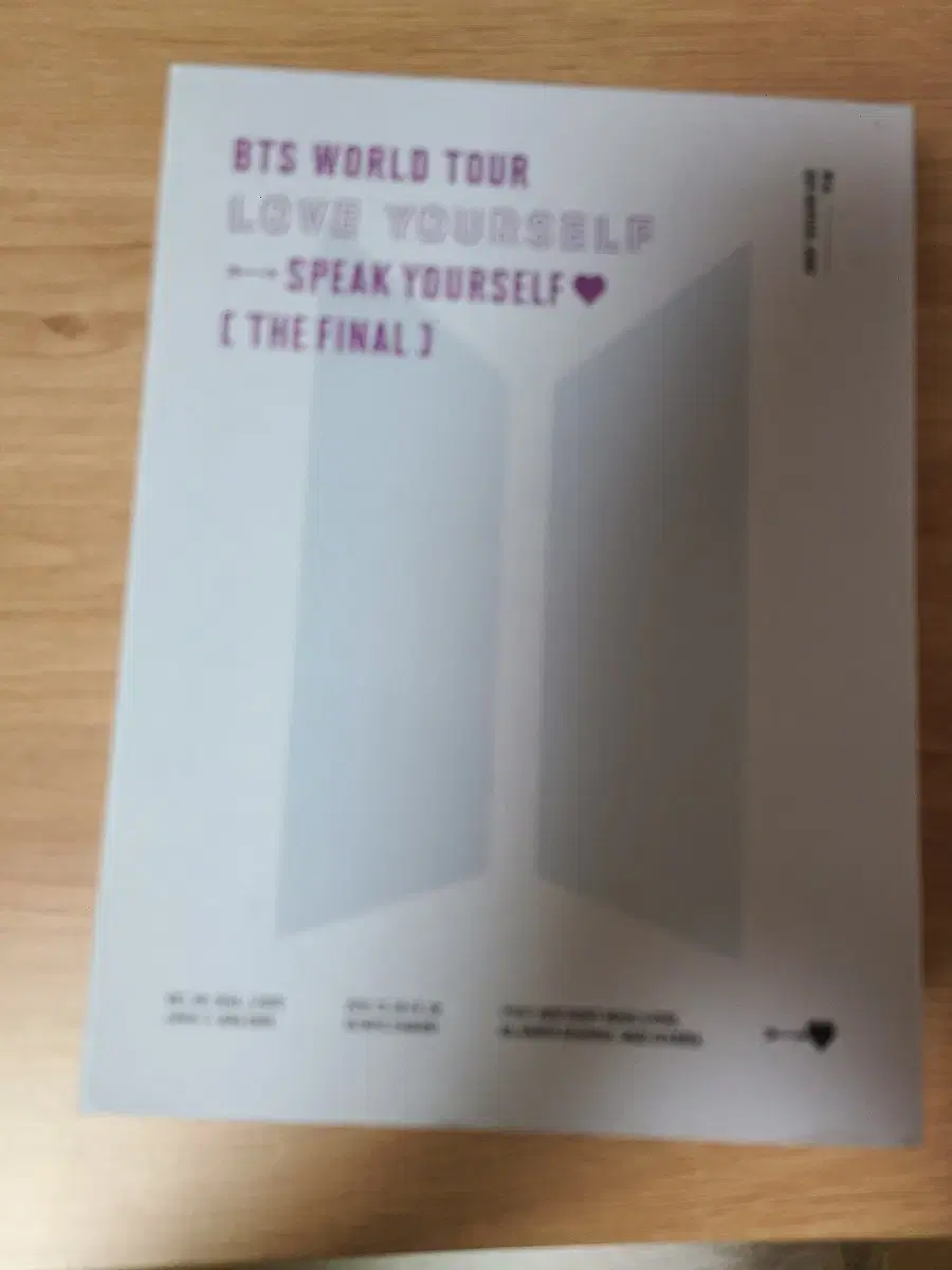 방탄소년단 speak yourself the final dvd 스픽콘